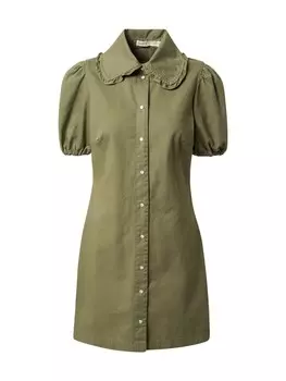 Платье-рубашка Oasis, хаки