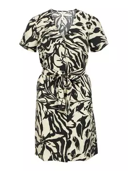 Платье-рубашка OBJECT, кремовый