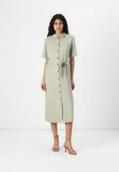 Платье-рубашка ONLCARO BELT DRESS ONLY, светло-зеленый