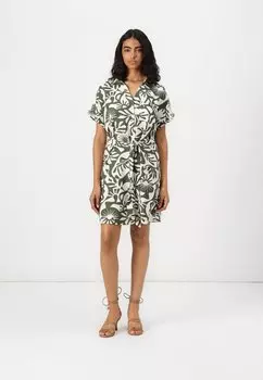 Платье-рубашка ONLJAKIRI SHIRT DRESS ONLY, темно-зеленый