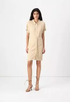 Платье-рубашка ONLNOVA LIFE SHIRT DRESS ONLY, песочный