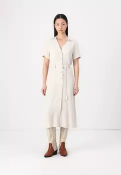 Платье-рубашка ONLSIESTA SHIRT DRESS ONLY, молочный