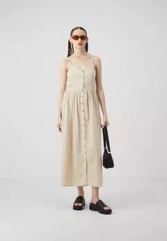 Платье-рубашка Onltokyo Life Strap Dress ONLY, слоновая кость