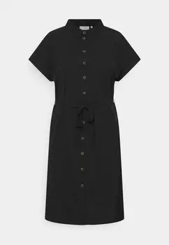 Платье-рубашка ONLY Carmakoma, черный