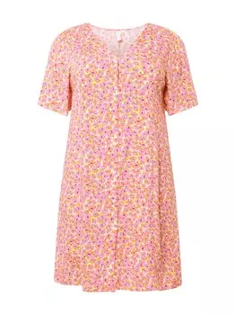 Платье-рубашка Only Carmakoma NOVA, белый