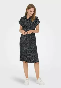 Платье-рубашка ONLY MATERNITY, черный