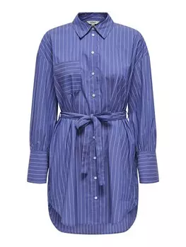 Платье-рубашка ONLY ONLSalvi, цвет Gentian