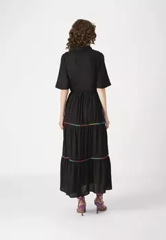 Платье-рубашка PALM IMMY DRESS Never Fully Dressed, черный