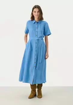 Платье-рубашка Part Two, синий