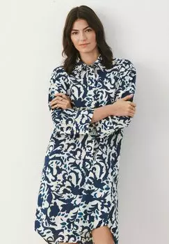 Платье-рубашка Part Two, темно-синий