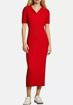 Платье-рубашка PATRICIA Pepe Jeans, красный