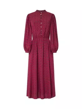 Платье рубашка Pepe Jeans Shirt Dress OMERA, красный