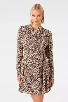 Платье-рубашка Perry Godet Forever New, розовый