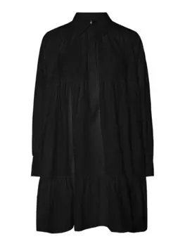 Платье-рубашка PIECES PCNalle, черный