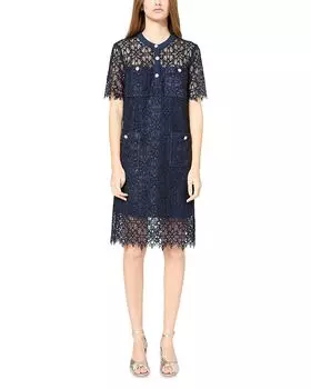 Платье-рубашка Placidie Lace Gerard Darel, синий