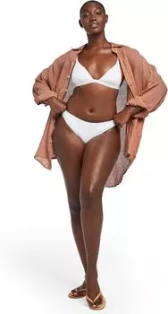 Платье-рубашка Playa Vitamin A, цвет Ecolinen Gauze Desert