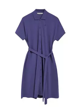 Платье-рубашка Polo Club, фиолетовый
