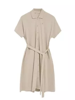 Платье-рубашка Polo Club, светло-бежевый