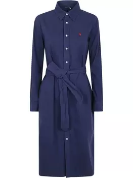 Платье-рубашка Polo Pony от Polo Ralph Lauren, синий