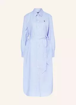 Платье-Рубашка Polo Ralph Lauren, голубой