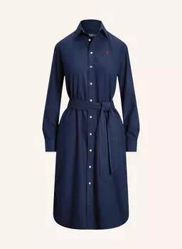 Платье-Рубашка Polo Ralph Lauren, синий