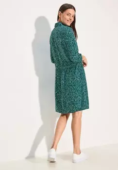 Платье-рубашка PRINT Cecil, темно-зеленый