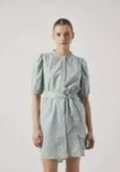 Платье-рубашка PUFF SHIRTDRESS Gap, мятный