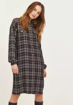 Платье-рубашка PULZ, серый