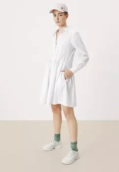 Платье-рубашка QS by s.Oliver, белый