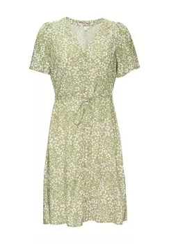 Платье-рубашка QS, оливковый