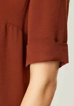 Платье-рубашка QUIOSQUE, бронза