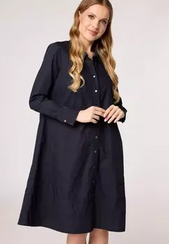 Платье-рубашка QUIOSQUE, темно-синий