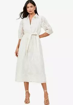 Платье-рубашка REGULAR FIT - BELTED Lipsy, белый