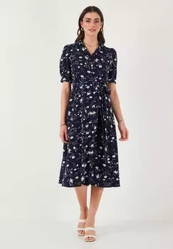 Платье-рубашка REGULAR FIT LELA, темно-синий