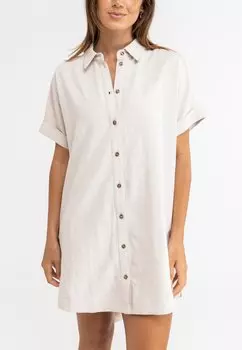 Платье-рубашка Rhythm, бежевый