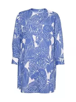 Платье-рубашка Ricardo из хлопка с принтом ERES