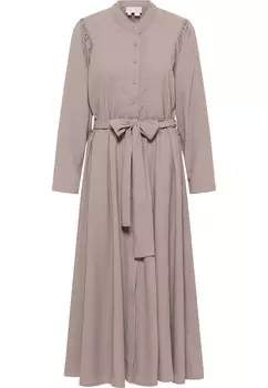 Платье-рубашка Risa, серо-коричневый