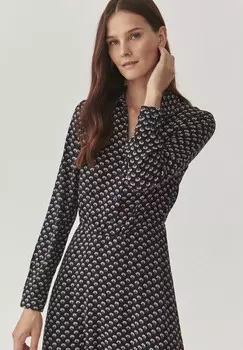 Платье-рубашка RIWI TATUUM, темно-синий