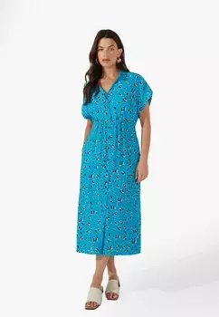 Платье-рубашка Ro&Zo, синий