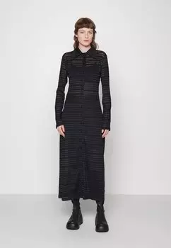 Платье-рубашка Rsum, черный