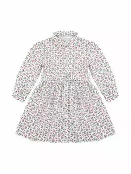Платье-рубашка с цветочным принтом Ralph Lauren, мультиколор