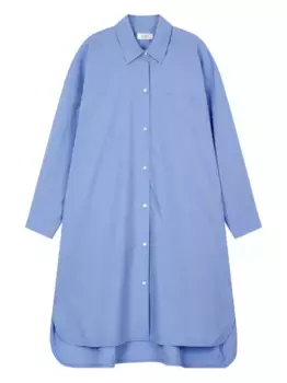 Платье-рубашка с длинными рукавами STUDIO TOMBOY, синий