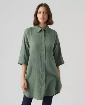 Платье-рубашка с французским рукавом Vero Moda