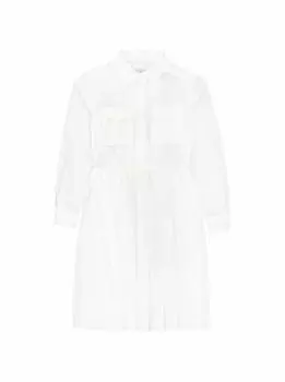 Платье-рубашка с логотипом Moncler