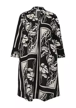 Платье-рубашка s.Oliver BLACK LABEL, черный