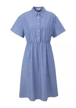 Платье рубашка s.Oliver Shirt Dress, синий