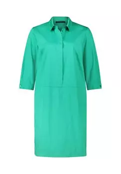 Платье-рубашка с планкой на пуговицах BETTY BARCLAY, зеленый