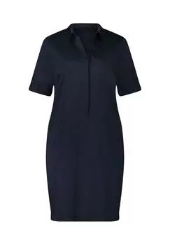 Платье-рубашка с планкой на пуговицах BETTY BARCLAY, темно-синий
