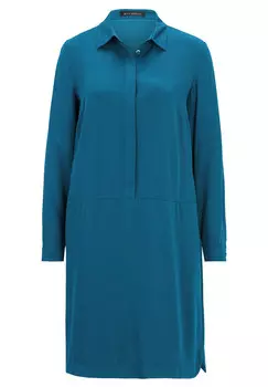 Платье-Рубашка с планкой на пуговицах Betty Barclay, синий