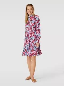 Платье-рубашка с планкой на пуговицах, модель «Prismu» YAS, светло-голубой